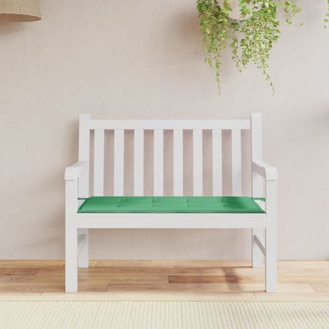 Furniture Limited - Cuscino per Panca Verde 100x50x3 cm in