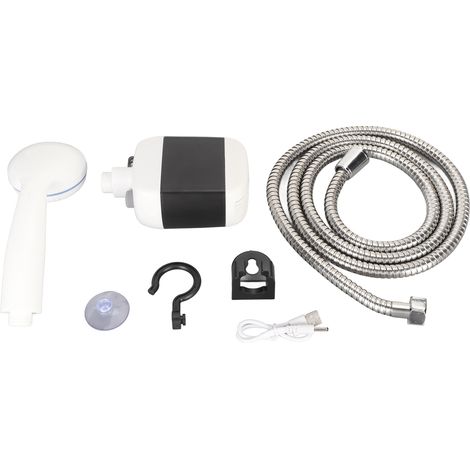 Douche Portative Filtre à Eau Électronique avec Pompe pour Voyage et Camping (1/5)