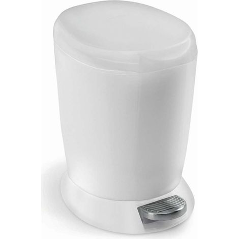 Simplehuman - Poubelle 6 l, blanc CW1318 (1/3)