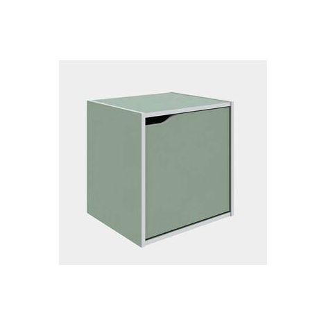 CUBO C/ANTA 35X29,2X35 CM VERDE SALVIA