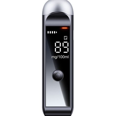 Éthylomètre Professionnel LCD 0-100mg/100ml, Testeur Alcool Portable Haute Précision, Conscience Sécurité Conduite Responsable, 1mg Précision (1/5)