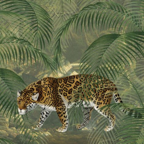 Art for the Home Fototapete Leopard 280x200cm
