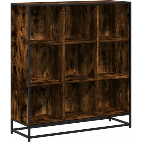 Maison Exclusive - Bücherregal Räuchereiche 97,5x33x107,5 Holzwer (1/5)
