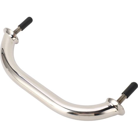 Main courante bateau 8 pouces inox 316 poli miroir antidérapant barre de maintien marine yacht camping-car (1/5)