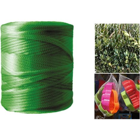 Rete tubolare imballaggio 50 cm × 100 m plastica verde – Brixo