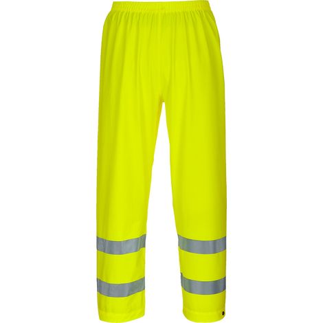 Pantalones de alta visibilidad Sealtex Ultra Rain - Amarillo - Talla 4XL
