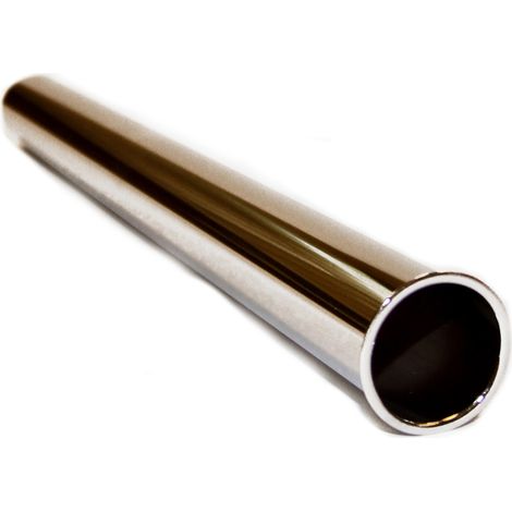 canotto in ottone con cartella ø 26 mm. x l. 30 cm.
