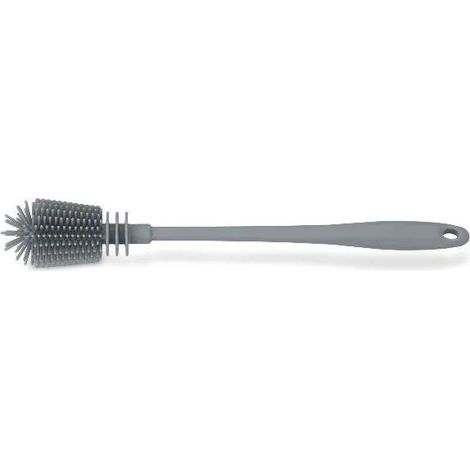 Kela Cepillo Susa silicona gris claro acero inoxidable