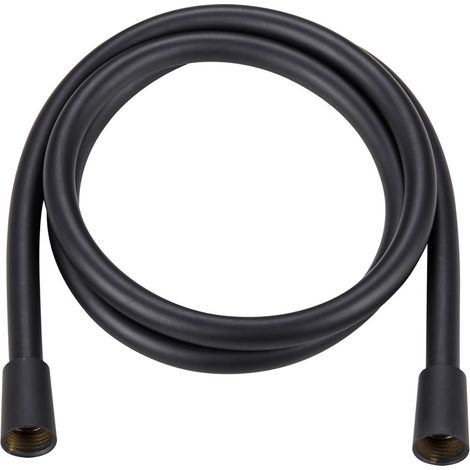 Duschschlauch Brauseschlauch Kunststoff schwarz 150cm Brauseschlauch 150cm matt schwarz