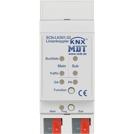 MDT SCN-LK001.03 KNX-Koppler mit Data Secure 2TE (1/5)