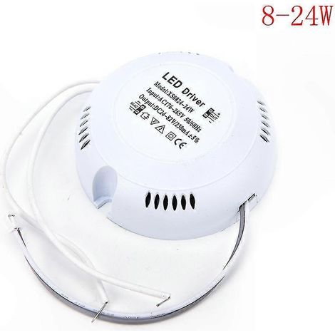 Driver LED Haute Performance 8-24W AC 176V-265V Alimentation pour Luminaires de Plafond (1/5)