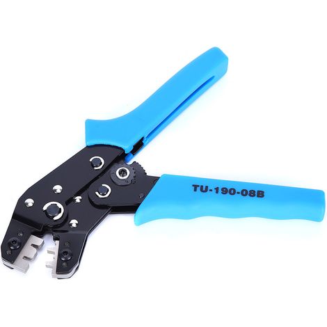 Pince à sertir haut de gamme pour bornes, pince à cliquet, outil de coupe et de taraudage manuel pour PVC et acier (TU&8209190&820908B ) (1/5)