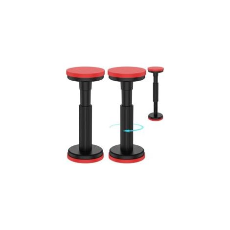 Set aus 2 Teleskop-Stützstangen, versenktes Stützsystem, Schrankstützstange, Tragkraft bis 200 kg, 18–45 cm Schrankheber für Kleiderschrank, Sofa, Waschbecken – Crezuo