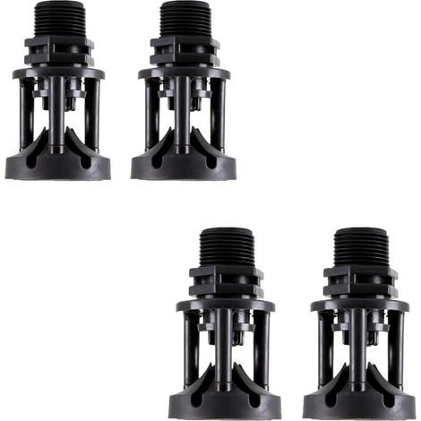 Confezione da 4 testine di irrigazione oscillanti e rotanti Wobbler per ortaggi e colture da campo (1,9 cm) (1/5)