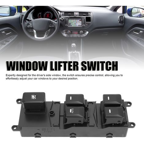 Fensterheberschalter Fahrerseite ABS 93570 1W130 für Rio 2012-2016 (1/5)