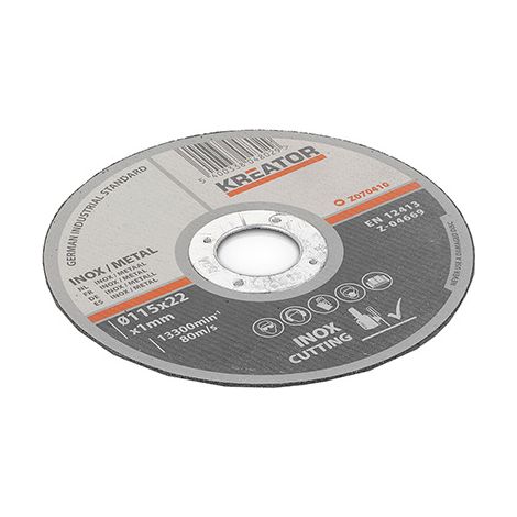 Trennscheiben - Edelstahl - Ø 115 x 1 mm - 6 Stück KREATOR (1/3)