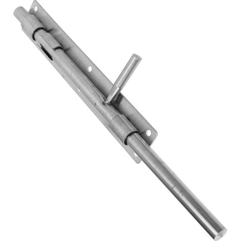 Loquet Portail inox Verrou de Sol et Boulon (1/5)