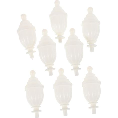 8 embouts décoratifs en plastique pour moustiquaire, de poteau (1/5)