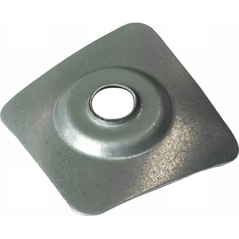 20 Plaquettes Ovales aluminium - 6