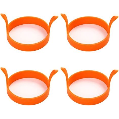 Moules à œufs en silicone pour œufs au plat, cuisson antiadhésive des œufs (1/5)