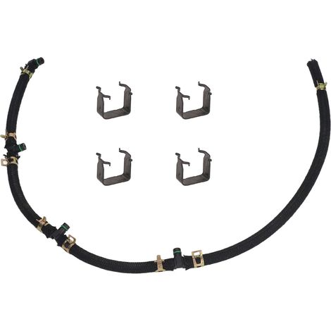 Ölrücklaufschlauch für Isuzu 4JJ1-Motoreinspritzdüsen, professionelle Rücklaufleitung, kompatibles Ersatzteil, hochbelastbarer flexibler Schlauch, direkter Ersatz (1/5)