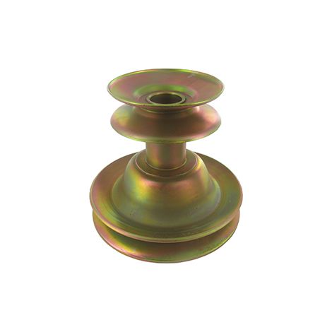 Poulie Double Sortie Moteur Pour Mtd. Origine: 756-0488, 756-0982, 753-0635.ø: Poulies 90,5 & 140mm. ( Origine : 7530635 Ou 753-