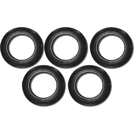 5 Stk. Universal-Lippendichtung 43 mm Durchmesser für Stopfenventil und Siebkörbchen - Ersatzteil: Dichtungsring Dichtung Abfluss-Ventildichtung