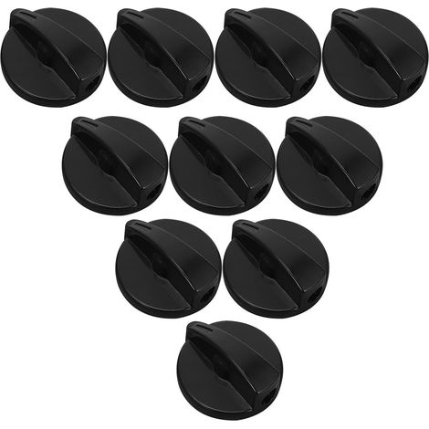 Lot de 10 Boutons Universels pour Ventilateurs Muraux Table, Design Léger en Abs Minuterie, pour Bureau et Maison (1/5)