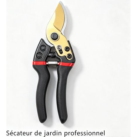 Sécateur puissant en acier SK5, ciseau de jardin multifonction pour branches épaisses, bonsaï et fleurs, coupe nette durable pour usage domestique & extérieur (1/5)
