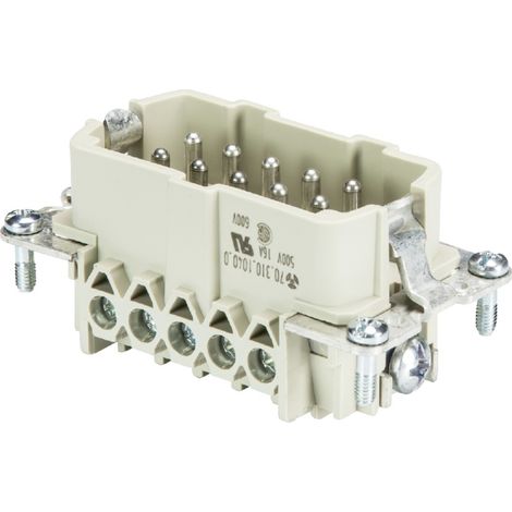 Wieland Electric 70.312.1040.0 Insert de connecteur Nombre total de pôles 10 10 pc(s)