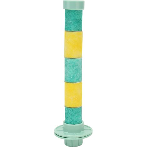 Perroquet Quartz sable perche patte bec meulage animal de compagnie cage à oiseaux support pour perruches perruche calopsitte vert jaune (1/5)