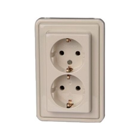 Kopp Serienschalter,10AX,250V EUROPA,arktis (1/3)