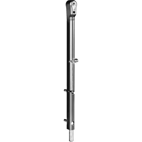 Locinox lockable drop bolt - RAL 7016 (Supply Only) - Grey