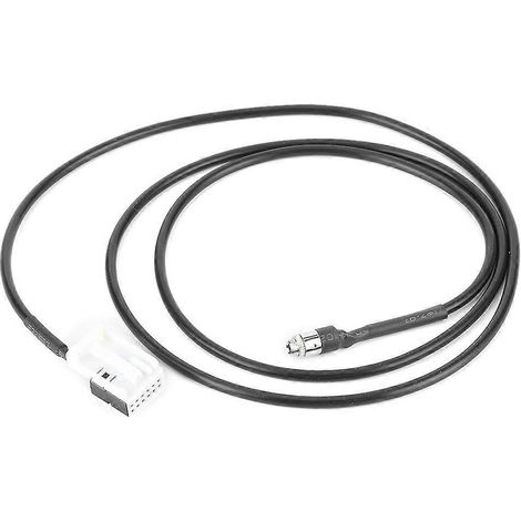 Adaptateur d'entrée AUX 12 broches 3,5 mm pour autoradio, compatible avec Peugeot 307, 3008, 308, 407, 408 et 508 (1/4)
