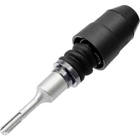Un adaptateur pour perceuse à percussion rotative compatible avec les systèmes SDS Plus et SDS Max, adapté aux outils tels que les marteaux électriques et les marteaux hydrauliques. (1/5)