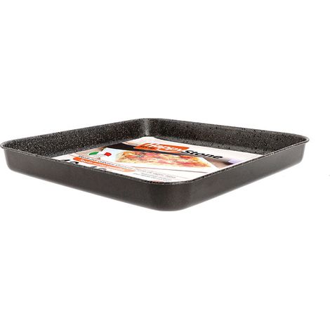 Mamù Teglia Quadrata bassa, antiaderente, alluminio, 7 strati, PFOA free, antigraffio, H4 40x400 cm (1/4)