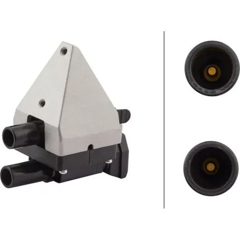 Bobine d'allumage Hella 5DA 358 000-021 MERCEDES-BENZ 000 150 04 80