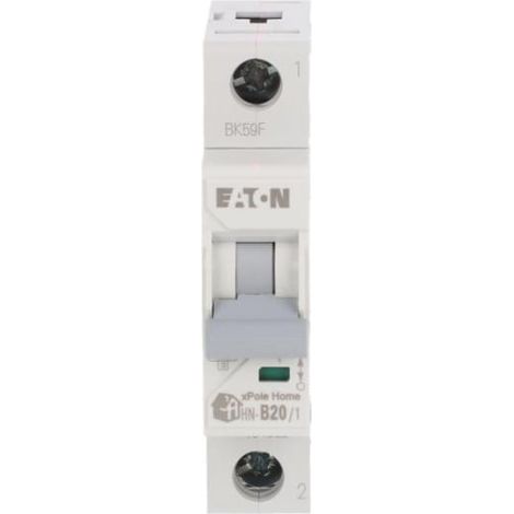 Interruttore automatico 1P B 20A 6kA AC xPole Home HN-B20/1 194822