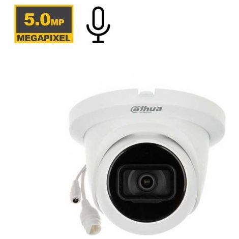 Dahua telecamera IP PoE 5MP dome ottica fissa Starlight IR 30MT - IPC-HDW2531T-AS (2,8mm)