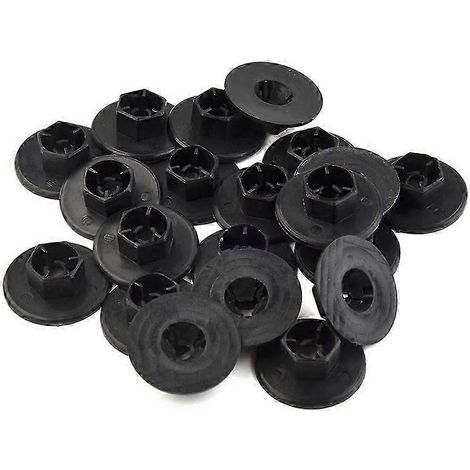 100 écrous de garde-boue 84145-26000 compatibles avec différents modèles de voitures, vis, boulons, clips pour fixer les garde-boues inférieurs avant gauche et arrière. (1/5)