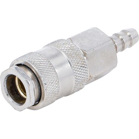 1 - Raccord Rapide - Tuyau Pneumatique - Connexion Air Comprimé 8 Mm - Pour Outillage Industriel - Acier