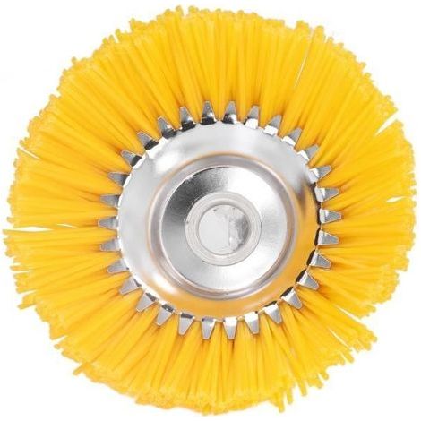 25-mm-Unkrautbürstenkopf, Stahldrahtbürste, Metallbürstenaufsatz, ESTINK -ONE (1/4)