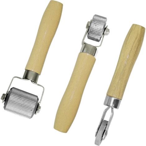 Lntyq 3pièces Outils De Réparation De Pneus Poignée Bois Pression pour Réparation De Pneus