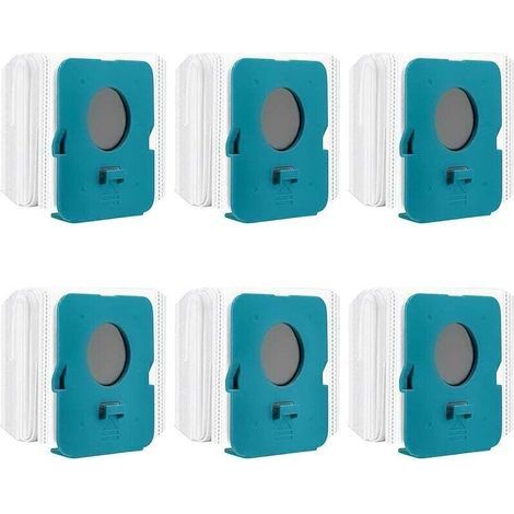 Set di 6 sacchetti per aspirapolvere Ulisem Clean Station per Samsung Bespoke Jet VCA-ADB95, sacchetti di ricambio per aspirapolvere, accessori per aspirapolvere. (1/5)