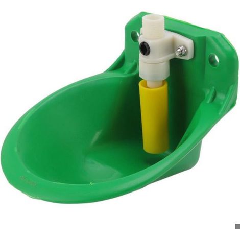 Abreuvoir Automatique - Capacité 1 L - Débit Réglable Jusqu'à 8 L/min - Pour Veaux Moutons Porcs Chevaux Chiens - En Plastique (1/5)