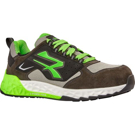 Zapatos de seguridad U-Power Bran ESD S1PS HI HRO FO SR - 38 (EU) - Nero/Verde