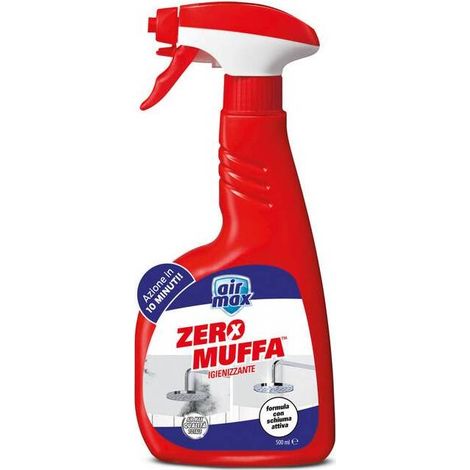 6 x ANTIMUFFA AIRMAX ZERO IGIENIZZANTE 500 ML ROSSO