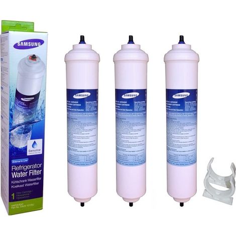 Cartouche filtrante pour réfrigérateur Samsung DA29-10105J, HAFEX/EXP, 5 microns, 3,785 litres, 6 mois (3 cartouches)