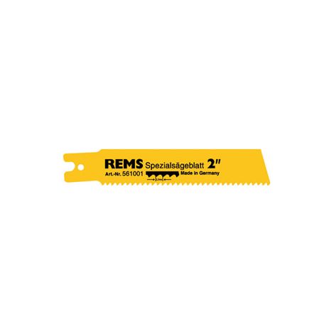 REMS HOJA DE SIERRA ESPECIAL 140mm DIENTES 32mm PARA TUBOS DE ACERO