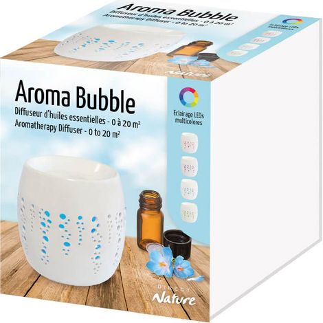 DIFFUSEUR AROMA BUBBLE avec interrupteur et témoin lumineux (1/3)